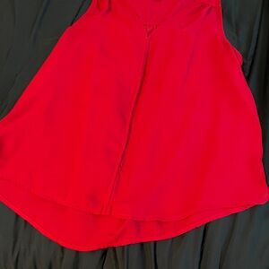 Adrianna Papell Bold Red Top